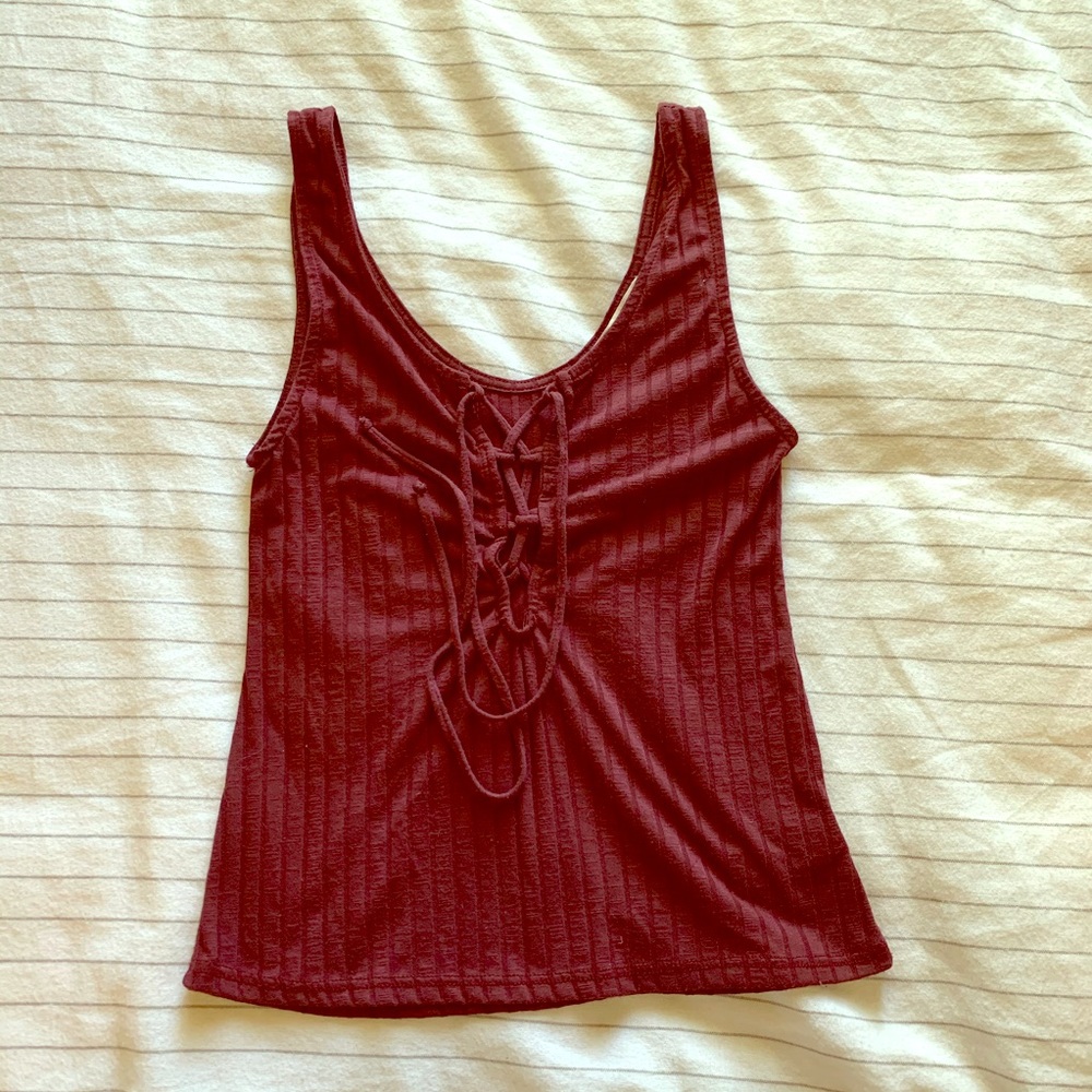 Urban Outfitters tie up tank top